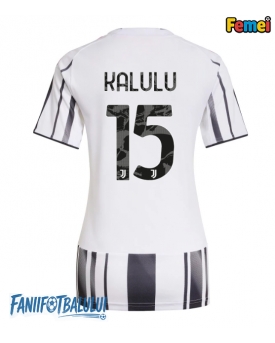 Juventus Pierre Kalulu #15 Tricou Fotbal Replică 2025-26 Femei Acasa